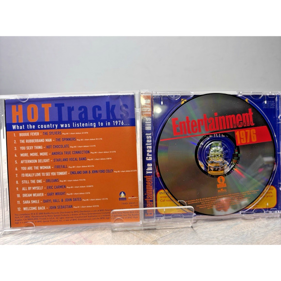 Entertainment Weekly – Greatest Hits 1976 (CD, 2000, Buddha Records) Disco / R&B - Picture 3 of 5